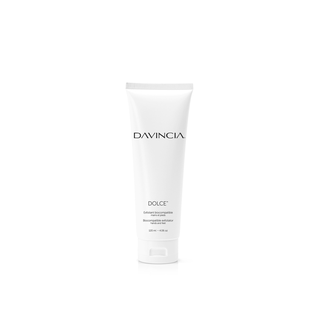 DOLCE™ · Exfoliant biocompatible mains et pieds