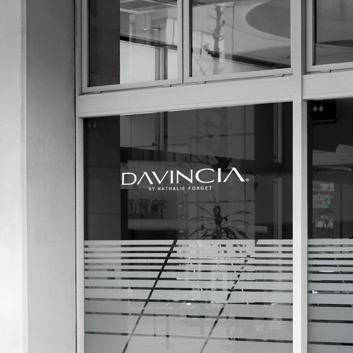 [7051] Logo Davincia® pour vitrine 24 pouces x 6 pouces